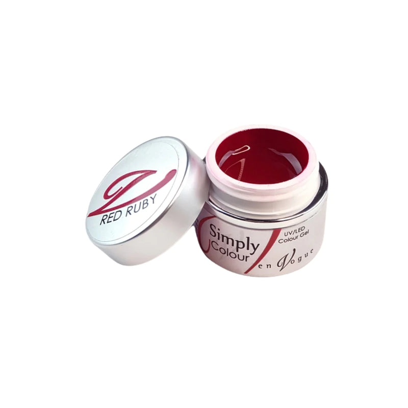 Simply Colour Gel - Ruby Red - 5ml
