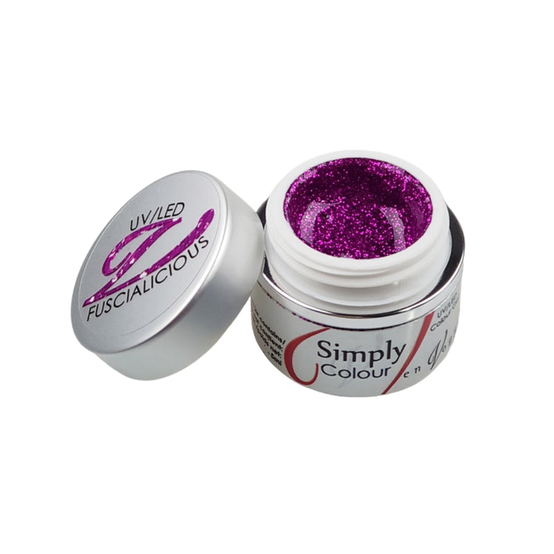 Simply Glitter Gel - 5ml 40613 - Fuschialicious