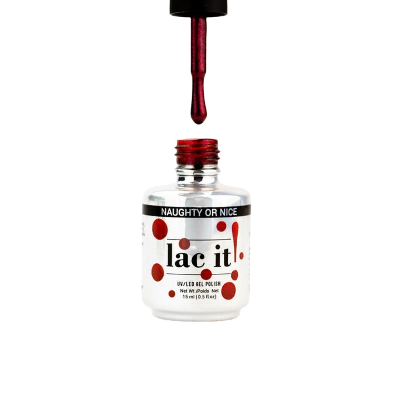 Lac It Gel Polish - Holiday Collection - 15ml 80503 - Naughty Or Nice