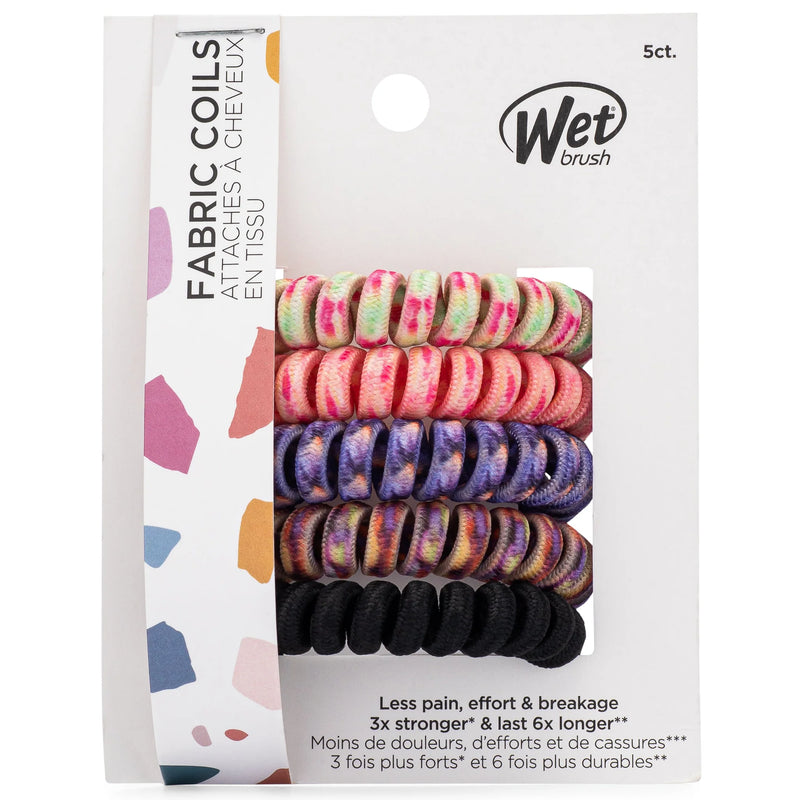 Wet Brush - Fabric Coils 5pc Pattern