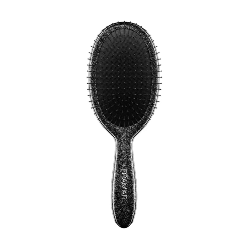 Glitter Detangle Brush - Black