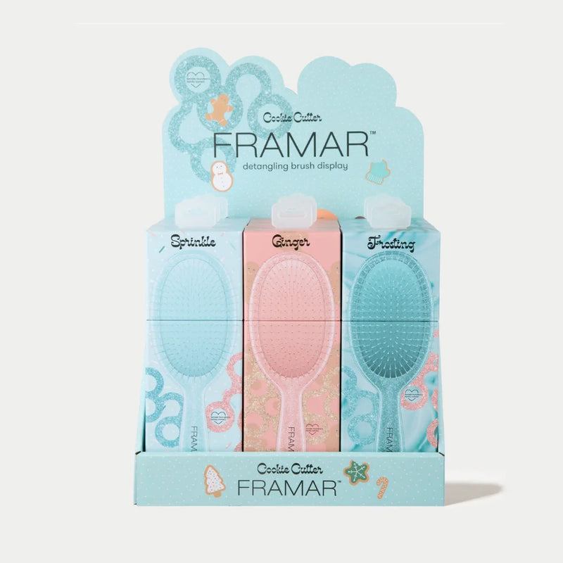 Cookie Cutter - 9pc Detangle Brush Display