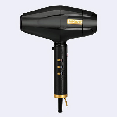 BaBylissPRO Limited Edition BlackFX Influencer High-Performance Turbo Hairdryer