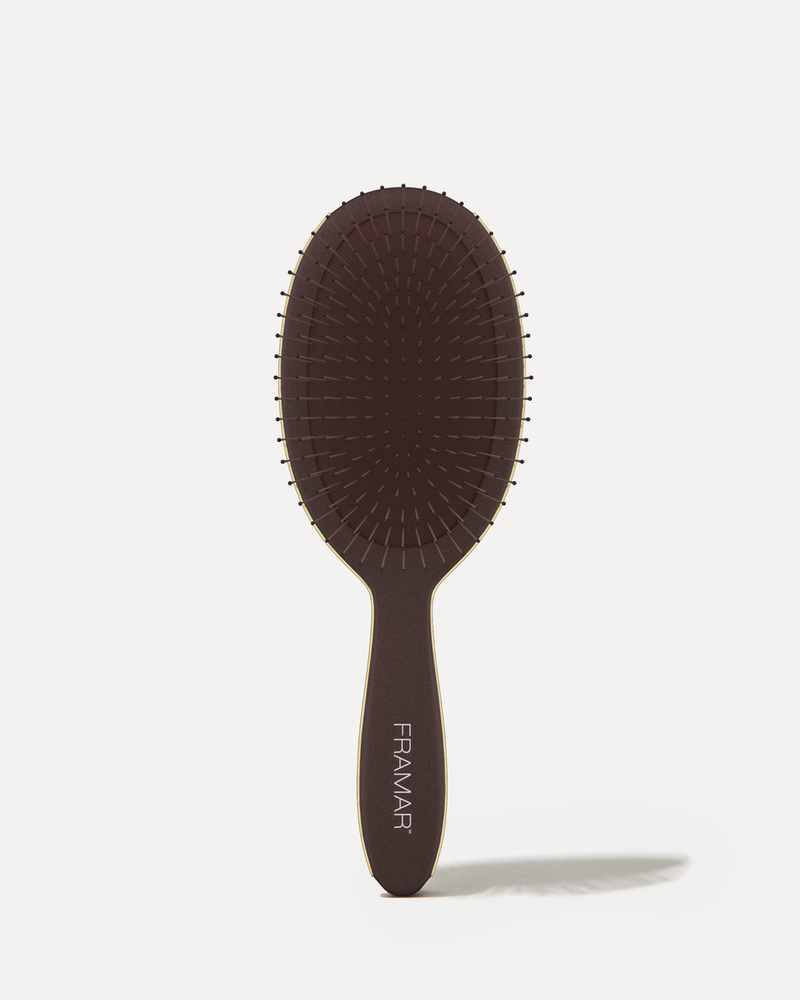 Mahogany - Detangle Brush - DARK ACADEMIA