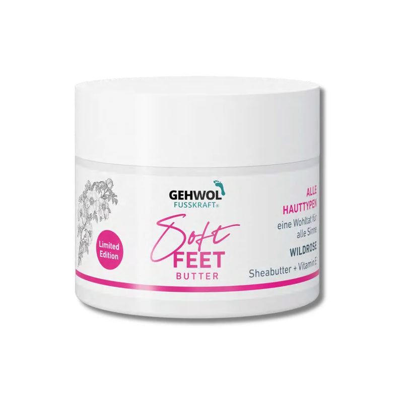 Gehwol FUSSKRAFT - Soft Feet Butter - Wild Rose Limited Edition - 50ml