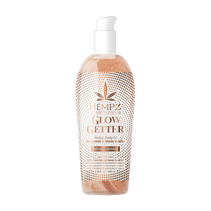 Glow Getter Herbal Body Oil with Shimmer