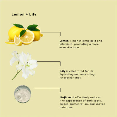 BCL SPA - MOISTURE MASK - LEMON LILY - 16oz