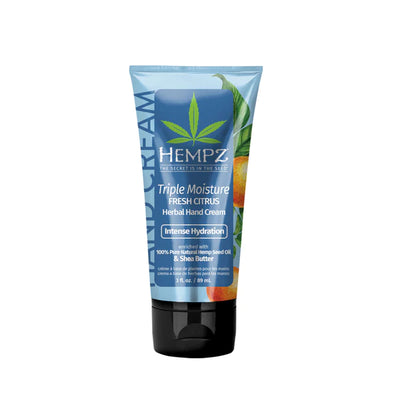 HEMPZ - Triple Moisture Fresh Citrus Herbal Hand Cream - 89ml/3oz