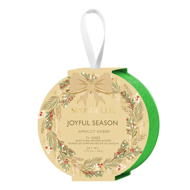 Holiday Wreath  - Joyful Season - APRICOT AMBER