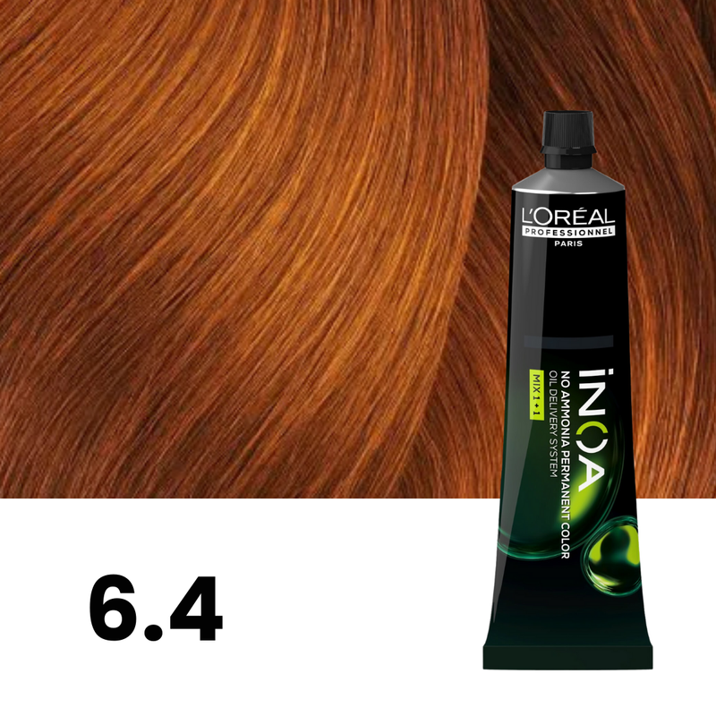 6.40/6CCC - Rubilane Intense Dark Copper Blonde - Inoa Copper