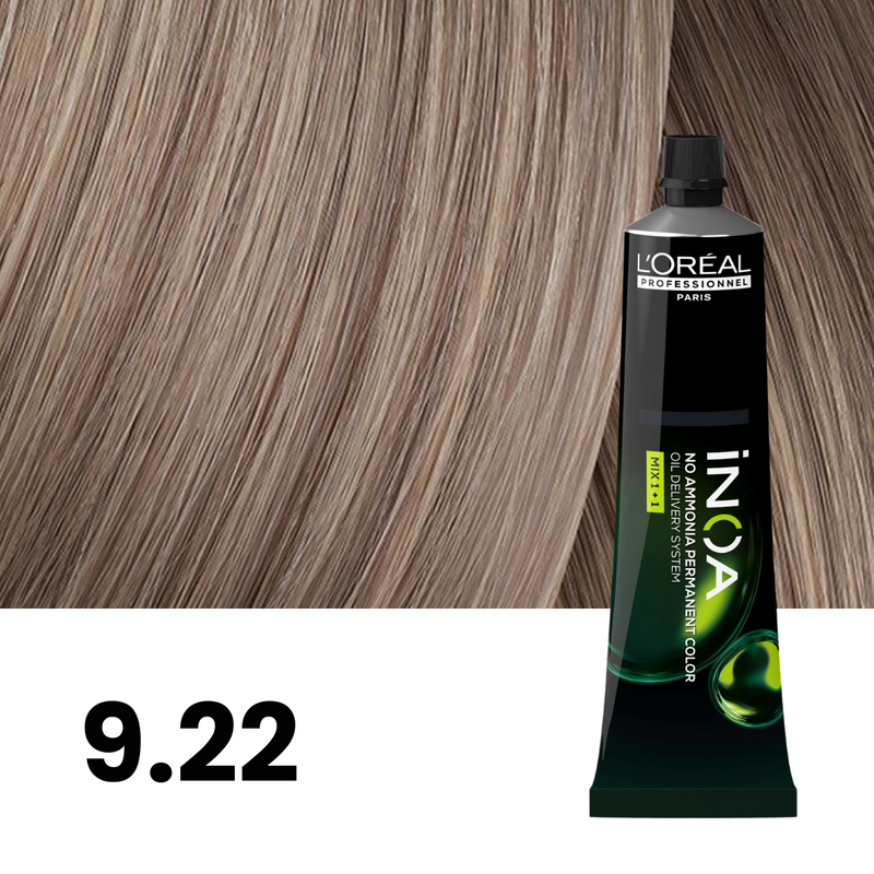 9.22/9VV - Very Light Deep Iridescent Blonde - Inoa High Resist