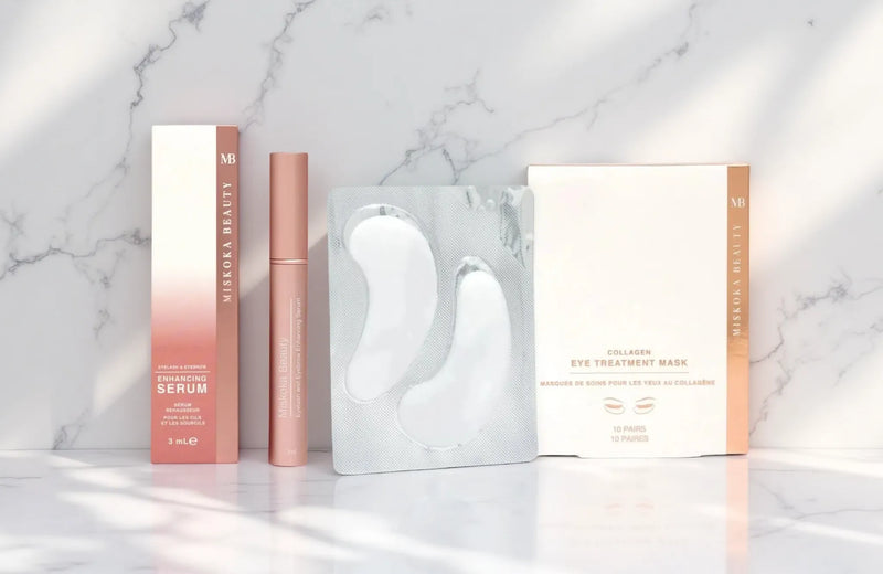 Lash and Brow Serum & Eye Mask Holiday Bundle 2025