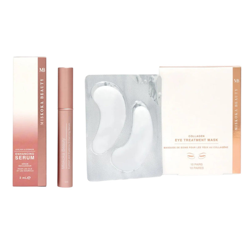 Lash and Brow Serum & Eye Mask Holiday Bundle 2025