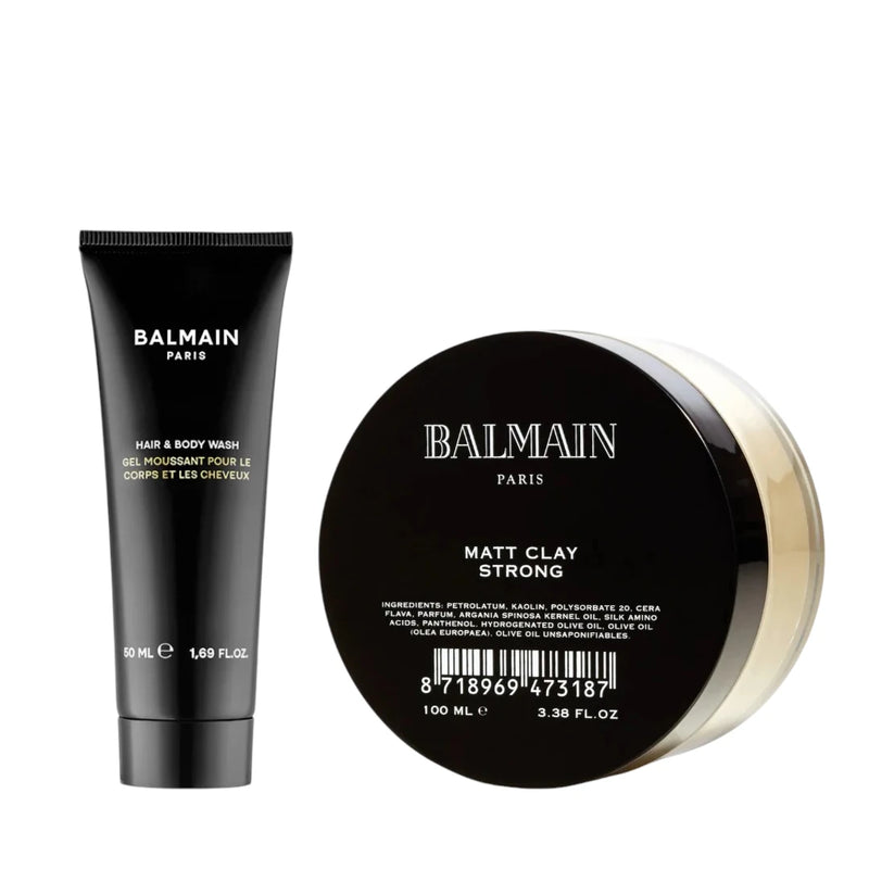 Holiday Bundle: Matte Clay Strong & Hair & Body Wash
