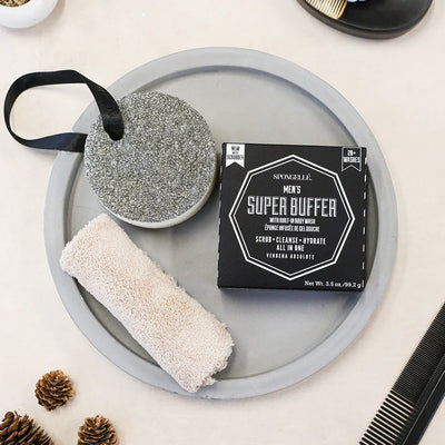 20+ Men's Super Buffer | Black Scrubber - VERBENA ABSOLUTE