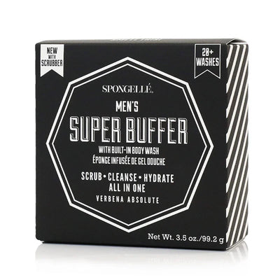 20+ Men's Super Buffer | Black Scrubber - VERBENA ABSOLUTE