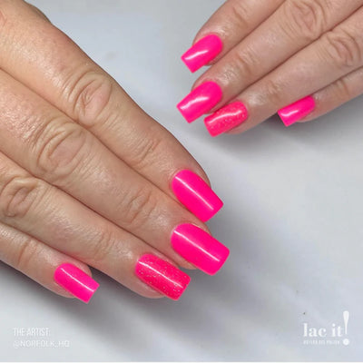Lac It Gel Polish - Neon Pink - 15ml