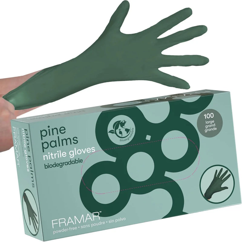 Pine Palms - Nitrile Gloves - 100pcs