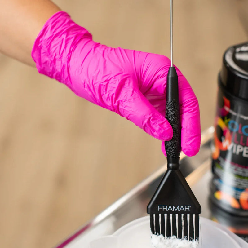 Pink Paws Nitrile Gloves - 100 Count