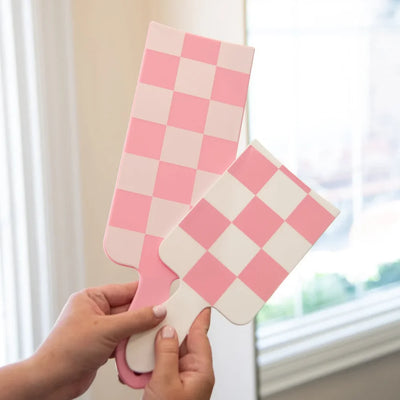 Paddle Pack - Checked Out - Pink and White