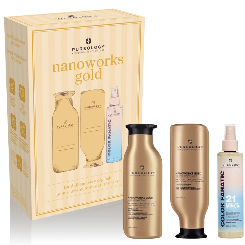 Pureology NANO WORKS GOLD HOLIDAY KIT 2025