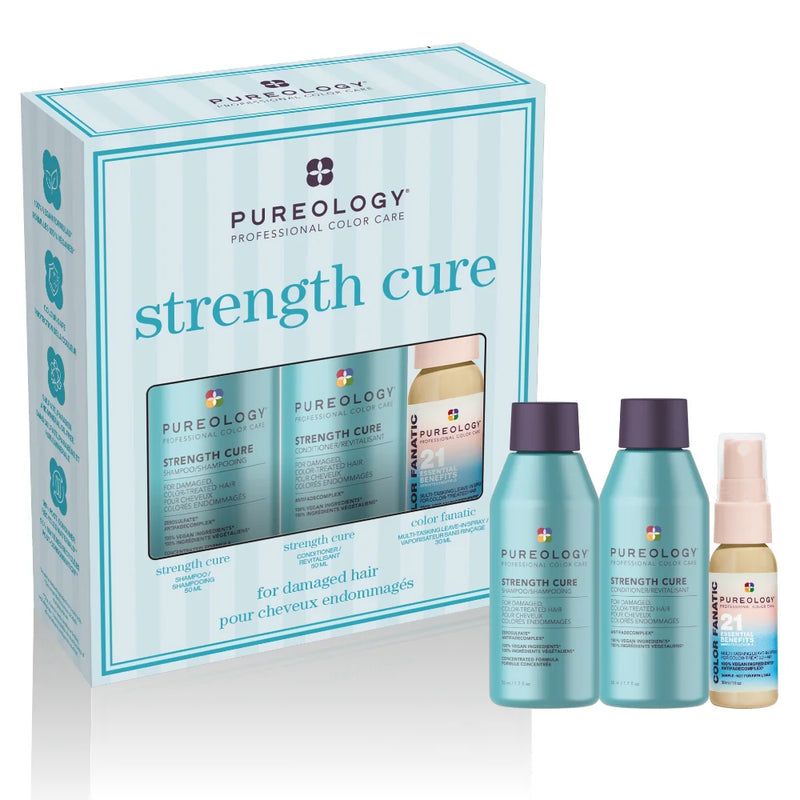 Pureology STRENGTH CURE HOLIDAY DISCOVERY KIT 2025