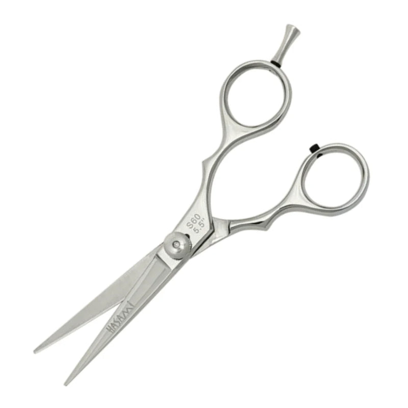 HASAMI SILVER SHEAR-STRAIGHT & REMOVABLE FINGER REST-5.5in