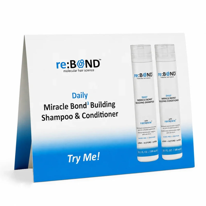re:Bond Shampoo & Conditioner Sample Card - 10ml – International Beauty
