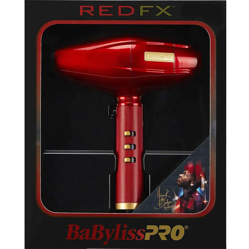 BaBylissPRO Limited Edition RedFX Turbo Hairdryer