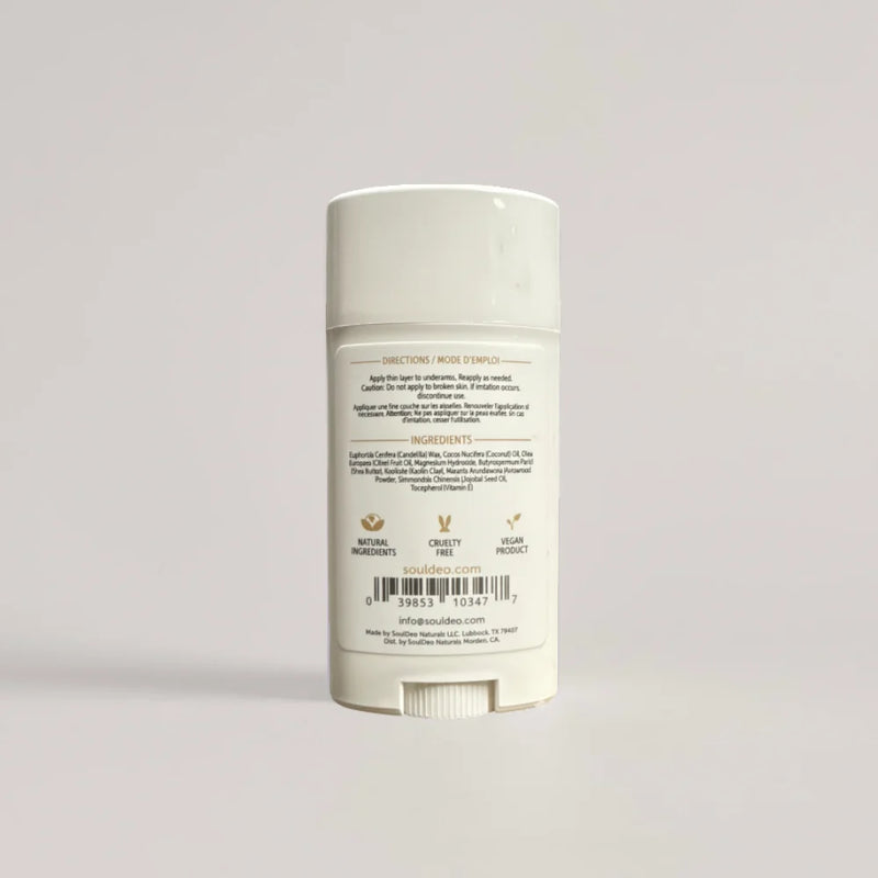 Deodorant Stick - Baking Soda-Free - Coconut + Shea (Scentless) - 75g