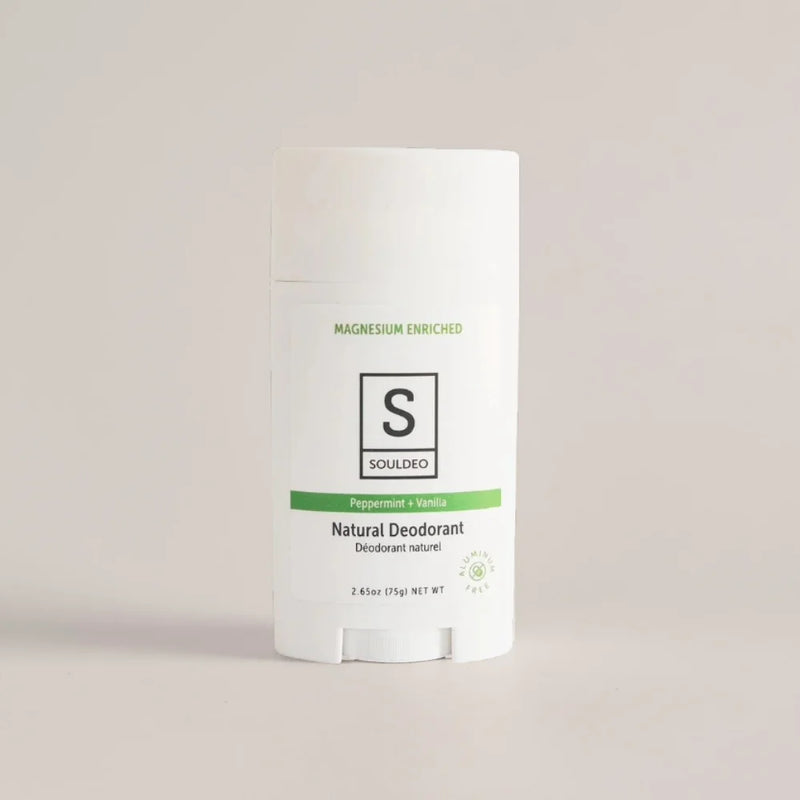 Deodorant Stick - Peppermint + Vanilla - 75g
