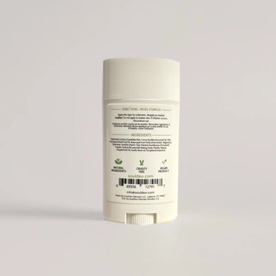 Deodorant Stick - Peppermint + Vanilla - 75g