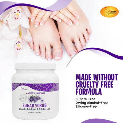 SPA REDI - Sugar Scrub - Lavender & Wildflower - 58oz