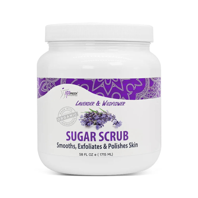 SPA REDI - Sugar Scrub - Lavender & Wildflower - 58oz