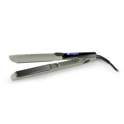 StyleCraft Sage Flat Iron - Professional Titanium Plates 1" Inch Flat Iron