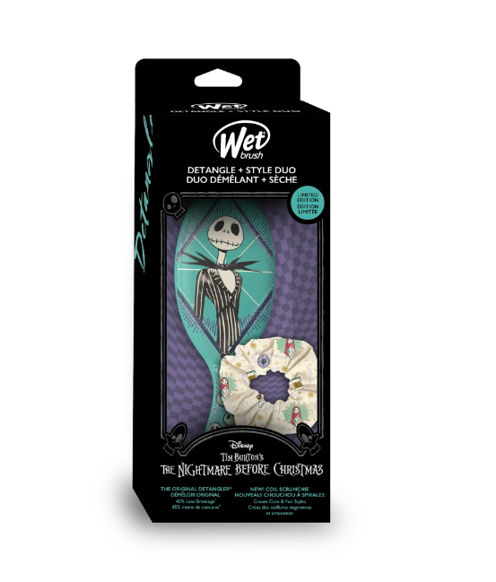 Wet Brush - ORIGINAL DETANGLER - NIGHTMARE BEFORE CHRISTMAS JACK