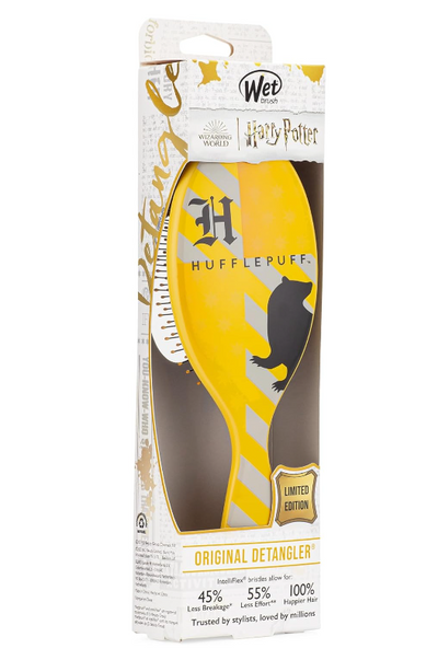 Wet Brush - ORIGINAL DETANGLER & TIES - HOUSE OF HUFFLEPUFF