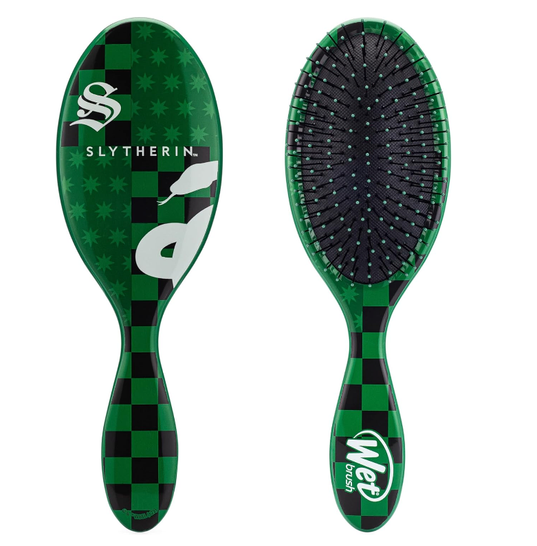 Wet Brush - ORIGINAL DETANGLER & TIES - HOUSE OF SLYTHERIN