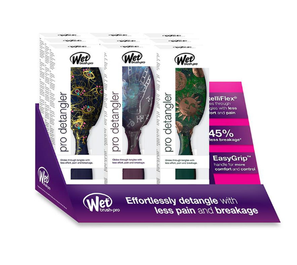 Wet Brush - PRO DETANGLER - ASTROLOGICAL FANTASY - 9PC DISPLAY