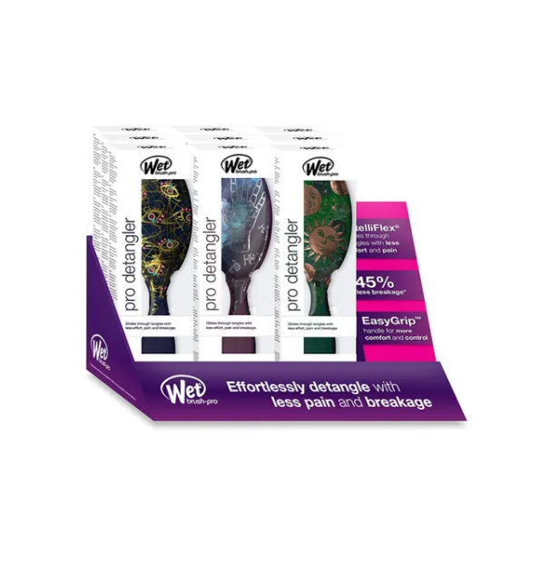 Wet Brush - PRO FLEX DRY - ASTROLOGICAL FANTASY -9PC DISPLAY