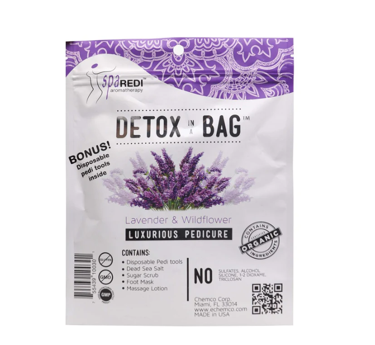 SPA REDI - DETOX IN A BAG - LAVENDER & WILDFLOWER