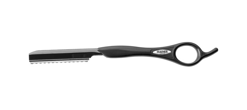 Feather Black Styling Razor