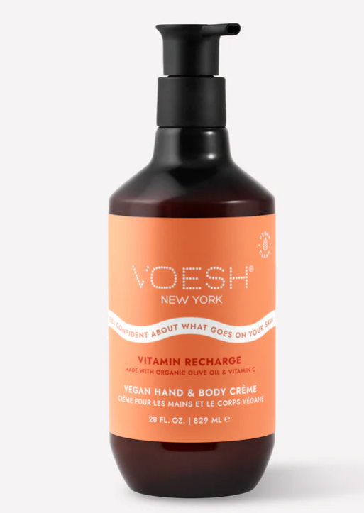 VEGAN BODY & HAND CREME - VITAMIN RECHARGE - 28oz/800ml