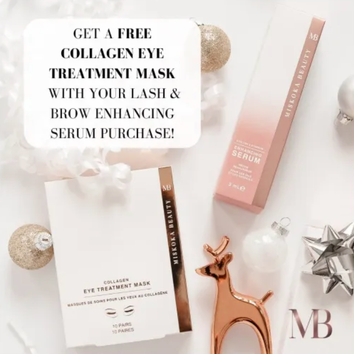 LASH AND BROW SERUM & EYE MASK HOLIDAY BUNDLE