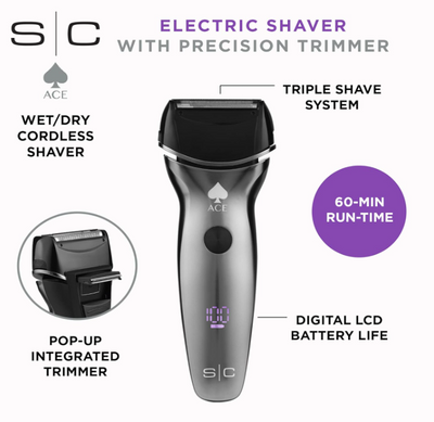 StyleCraft Ace Shaver 2.0 - Gray