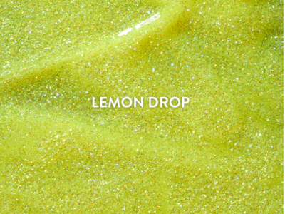 GLITTER GEL - LEMON DROP - 5ml