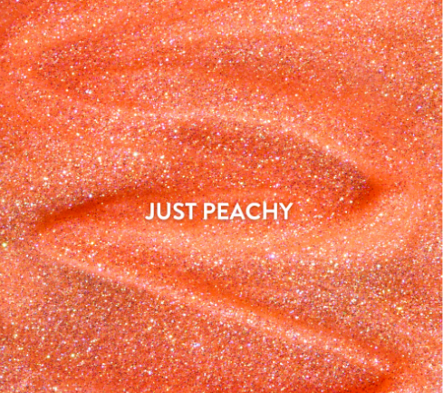 GLITTER GEL - JUST PEACHY - 5ml