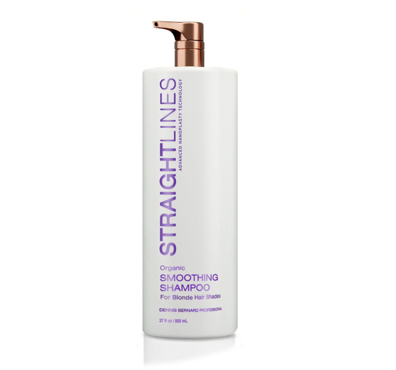 STRAIGHT LINES PERMANENT STRAIGHTENING BLONDE SHAMPOO 799ml/27oz