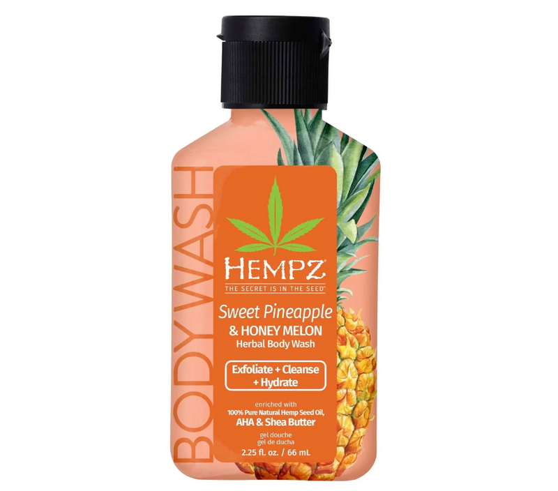 HEMPZ - SWEET PINEAPPLE BODY WASH - 66ml/2.25oz