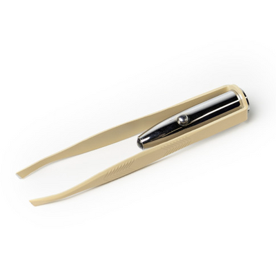 LEMON LAVENDER LIGHT UP TWEEZERS INDIV.